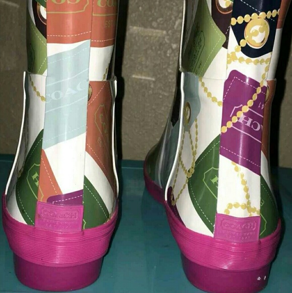 Coach Rain boots - Picture 3 of 3